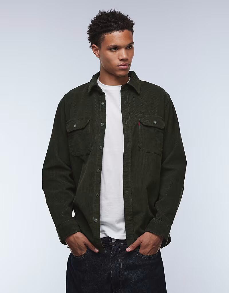 Рубашка Jackson Cord темно-зеленого цвета Levi'S
Рубашка Jackson Cord темно-зеленого цвета Levi'S
