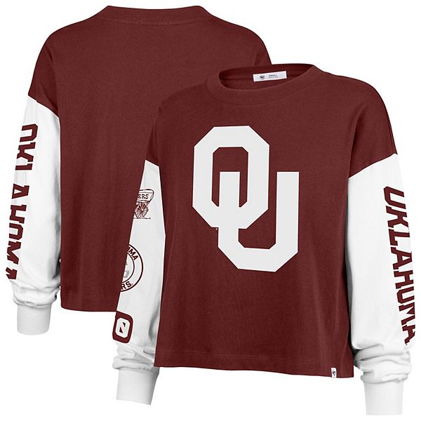 Женская футболка с длинным рукавом '47 Crimson Oklahoma Sooners Sydney 47 Brand
Женская футболка с длинным рукавом '47 Crimson Oklahoma Sooners Sydney 47 Brand