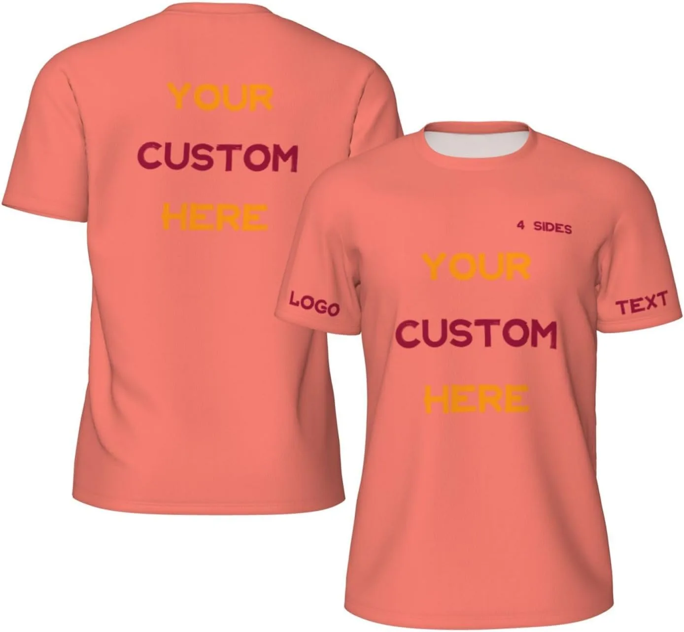 Футболка Custom с принтом на 4 сторонах
Футболка Custom с принтом на 4 сторонах