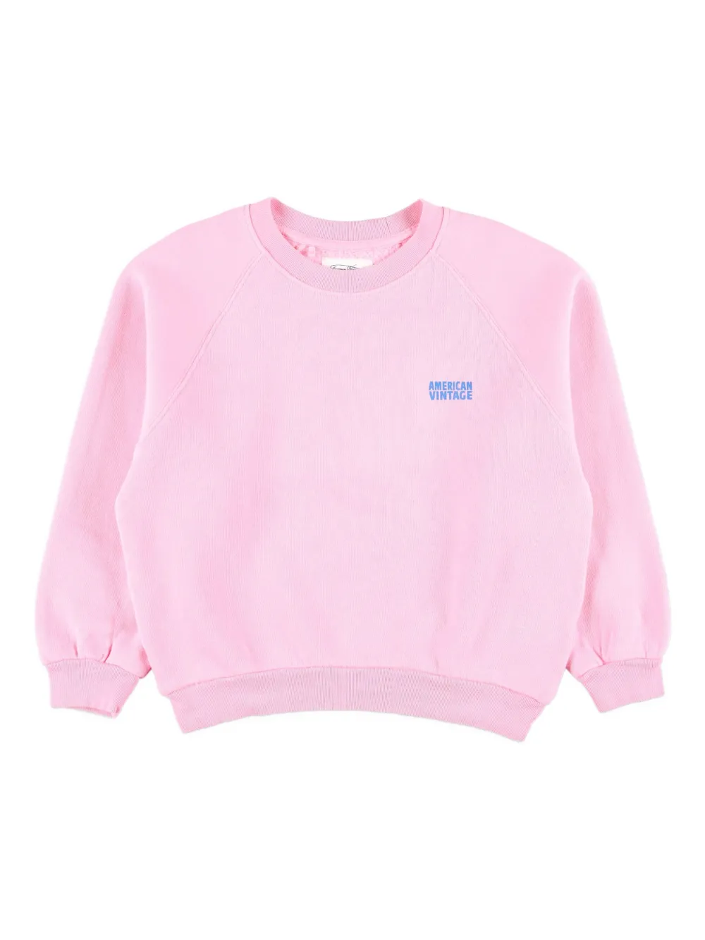Свитшот реглан с вышитым логотипом American Vintage Kids, розовый
Свитшот реглан с вышитым логотипом American Vintage Kids, розовый