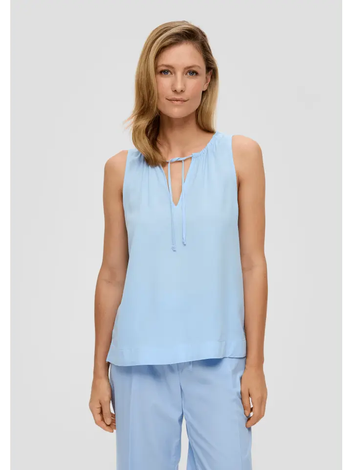 Блуза sOliver ärmellos, синий
Блуза sOliver ärmellos, синий