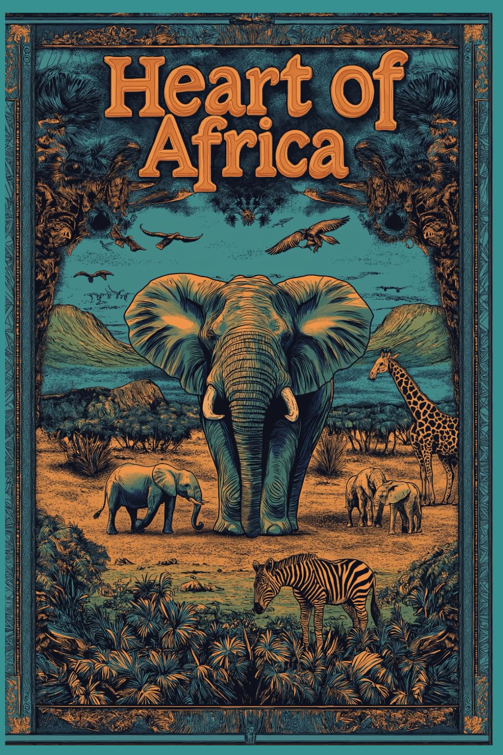 Heart of Africa: coloring book (Independently published)
Heart of Africa: coloring book (Independently published)
