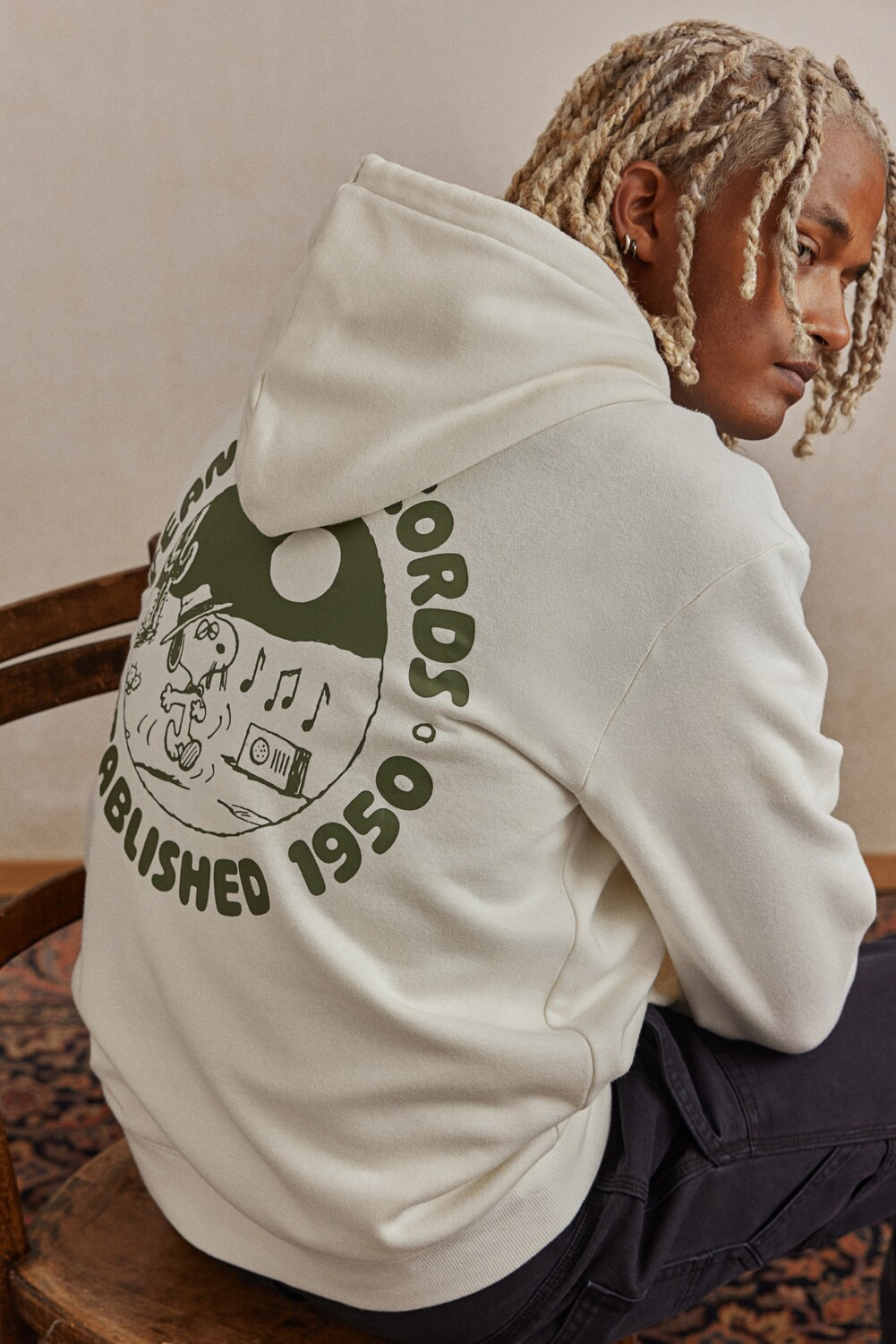 Толстовка обычного кроя H&M, белый
Толстовка обычного кроя H&M, белый