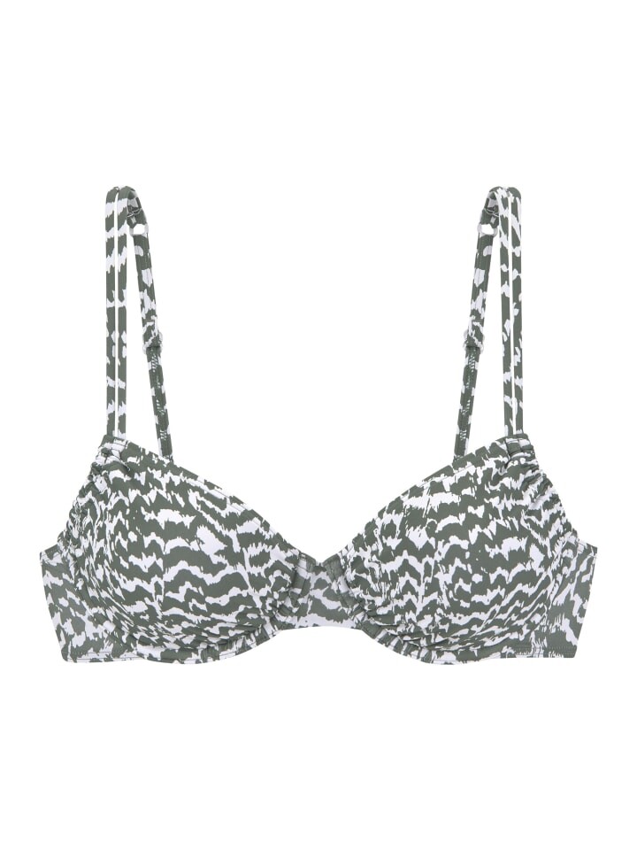 Верх бикини LASCANA, цвет oliv/bedruckt
Верх бикини LASCANA, цвет oliv/bedruckt