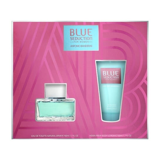 Набор косметики, 2 шт. Antonio Banderas, Blue Seduction For Woman
Набор косметики, 2 шт. Antonio Banderas, Blue Seduction For Woman