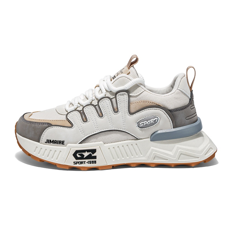 King Jinmai Мужские полувысокие повседневные туфли в серо-бежевом цвете, цвет Greige
King Jinmai Мужские полувысокие повседневные туфли в серо-бежевом цвете, цвет Greige