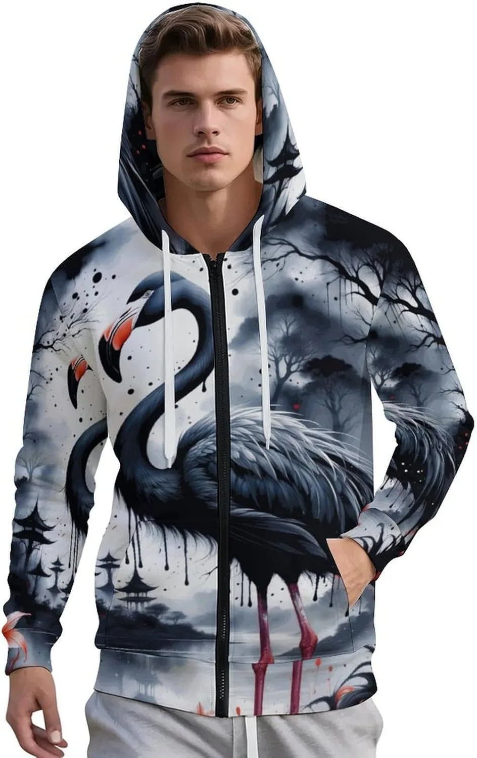 Толстовка Zakqeik с принтом Wolves для мужчин, легкая, с длинными рукавами, на молнии, с капюшоном и карманами
Толстовка Zakqeik с принтом Wolves для мужчин, легкая, с длинными рукавами, на молнии, с капюшоном и карманами