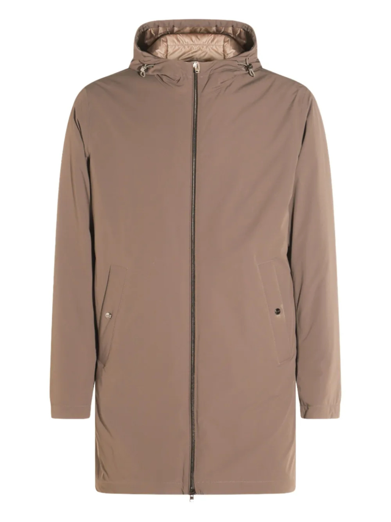 Легкая парка с капюшоном Herno, коричневый
Легкая парка с капюшоном Herno, коричневый