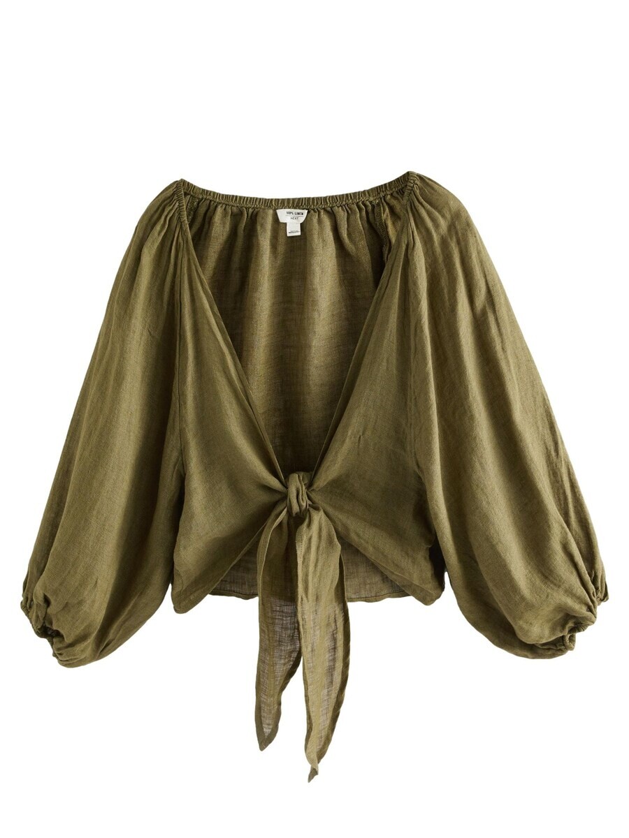 Блузка с коротким рукавом Next Blouse, хаки 
Блузка с коротким рукавом Next Blouse, хаки