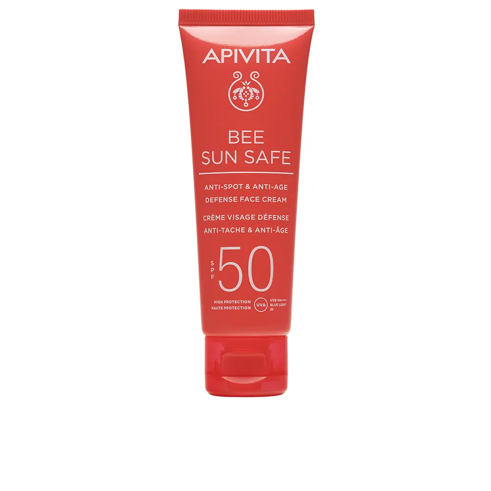 Солнцезащитный крем Bee Sun Safe Crema Facial Antiedad Y Antimanchas Spf 50 Apivita, 50 мл
Солнцезащитный крем Bee Sun Safe Crema Facial Antiedad Y Antimanchas Spf 50 Apivita, 50 мл