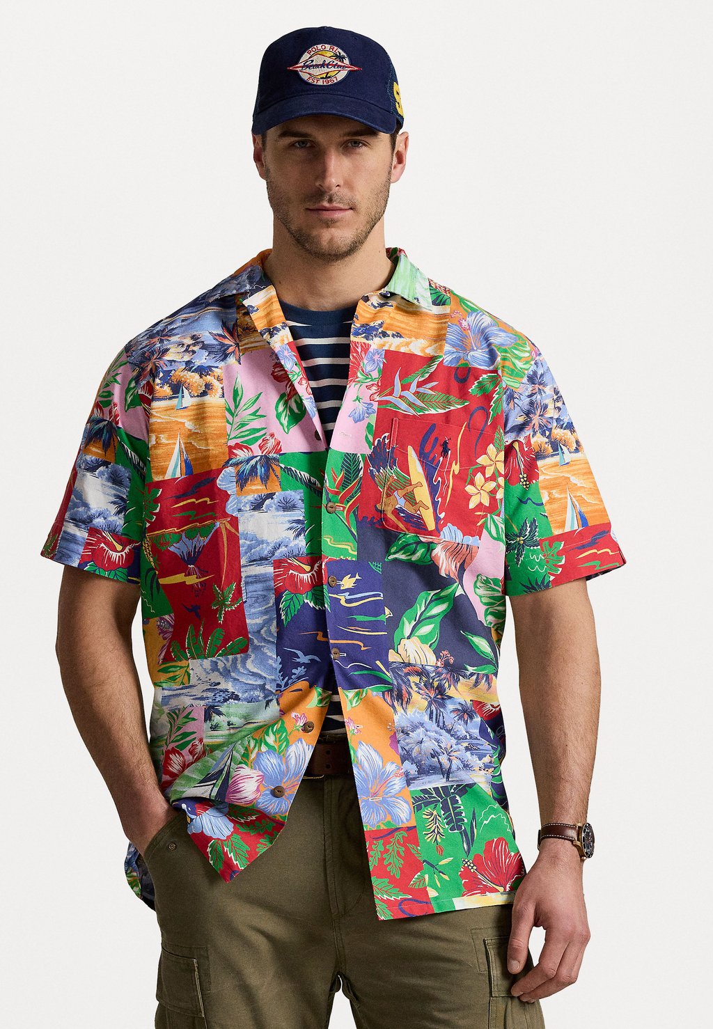 Рубашка PATCHWORK PRINT OXFORD CAMP SHIRT Polo Ralph Lauren Big & Tall, мультиколор
Рубашка PATCHWORK PRINT OXFORD CAMP SHIRT Polo Ralph Lauren Big & Tall, мультиколор