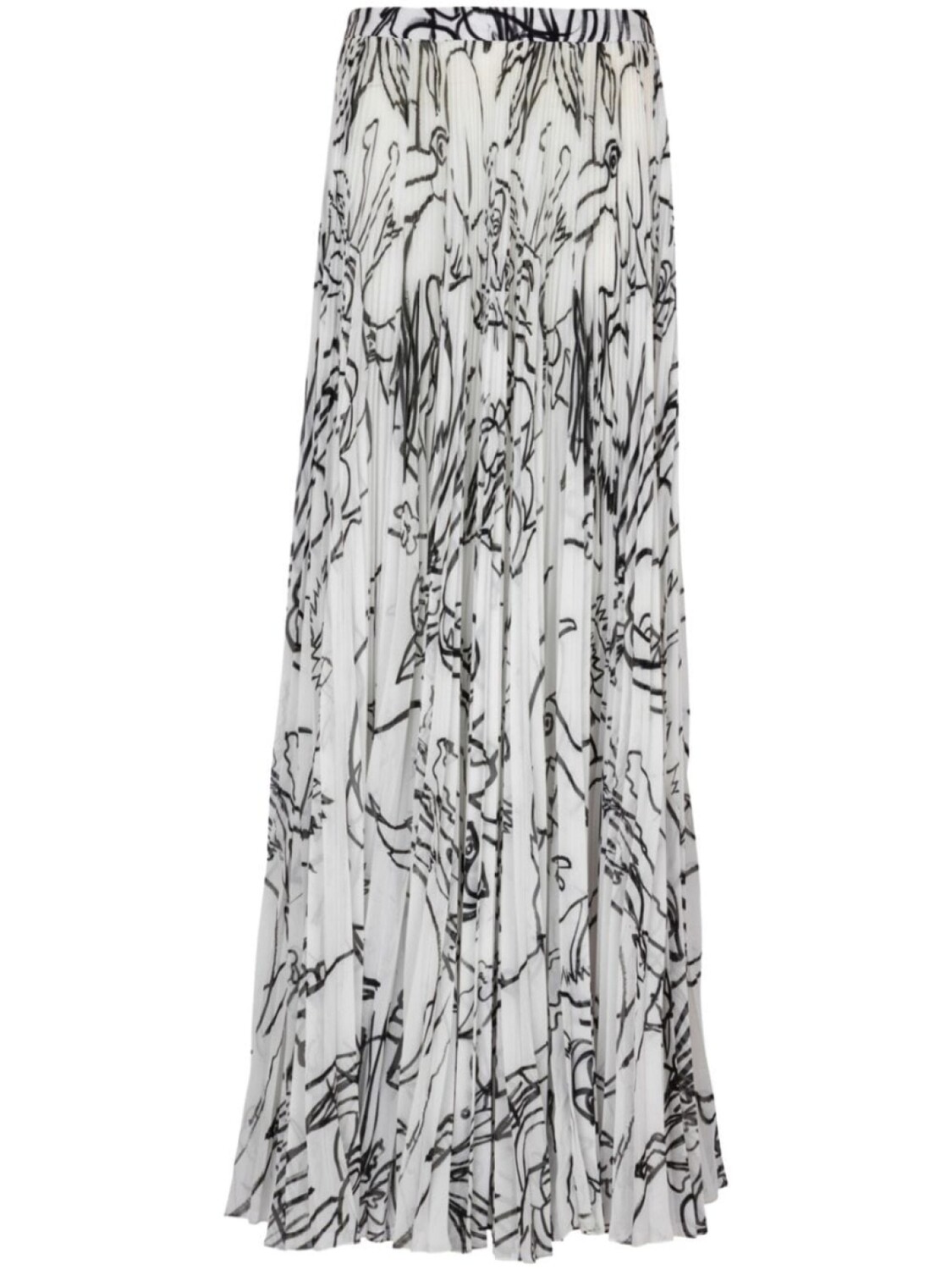 Balmain плиссированная юбка с графичным принтом из коллаборации с Disney, белый
Balmain плиссированная юбка с графичным принтом из коллаборации с Disney, белый