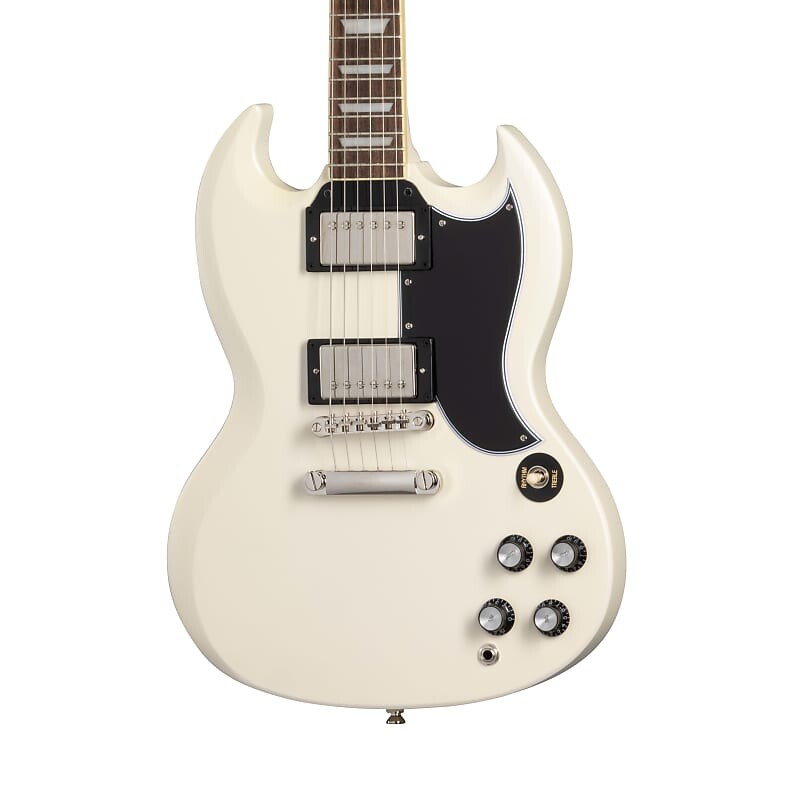 Электрогитара Epiphone 1961 Les Paul SG Standard Aged Classic White With Case
Электрогитара Epiphone 1961 Les Paul SG Standard Aged Classic White With Case