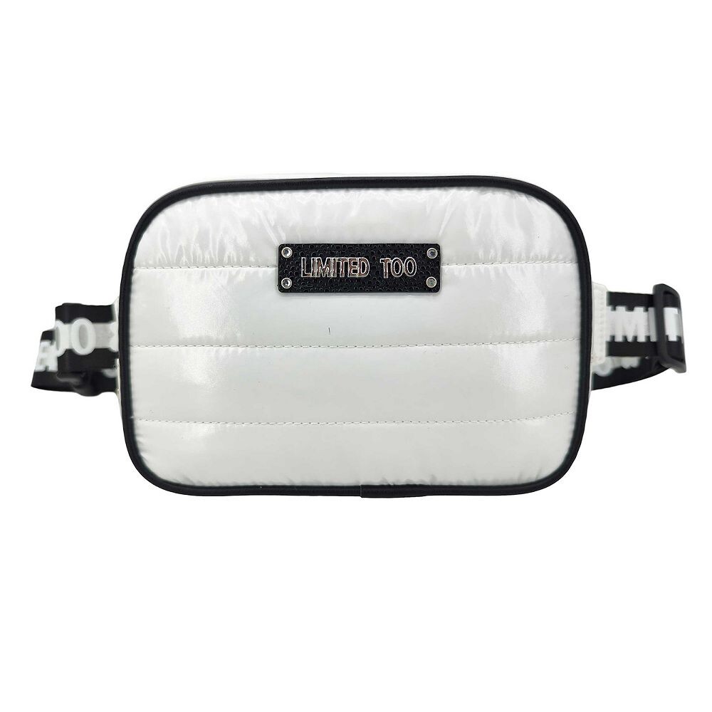 Стеганые поясные сумки Girls Limited Too стеганые, белый
Стеганые поясные сумки Girls Limited Too стеганые, белый