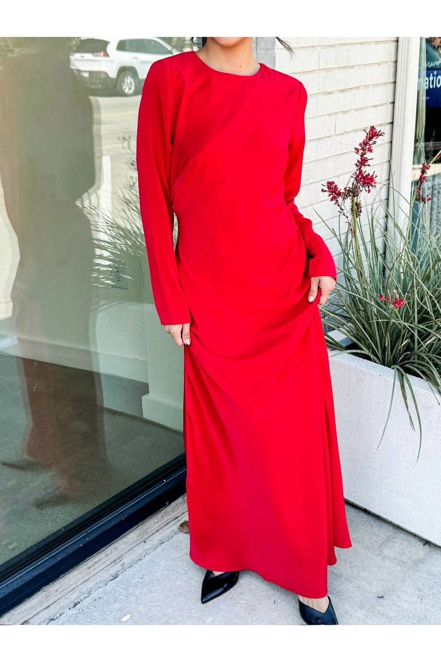 Платье макси Джейн красного цвета Lucy Paris, красный
Платье макси Джейн красного цвета Lucy Paris, красный