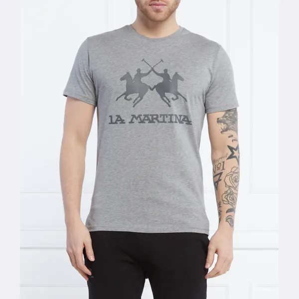 Футболка стандартного кроя La Martina, серый
Футболка стандартного кроя La Martina, серый