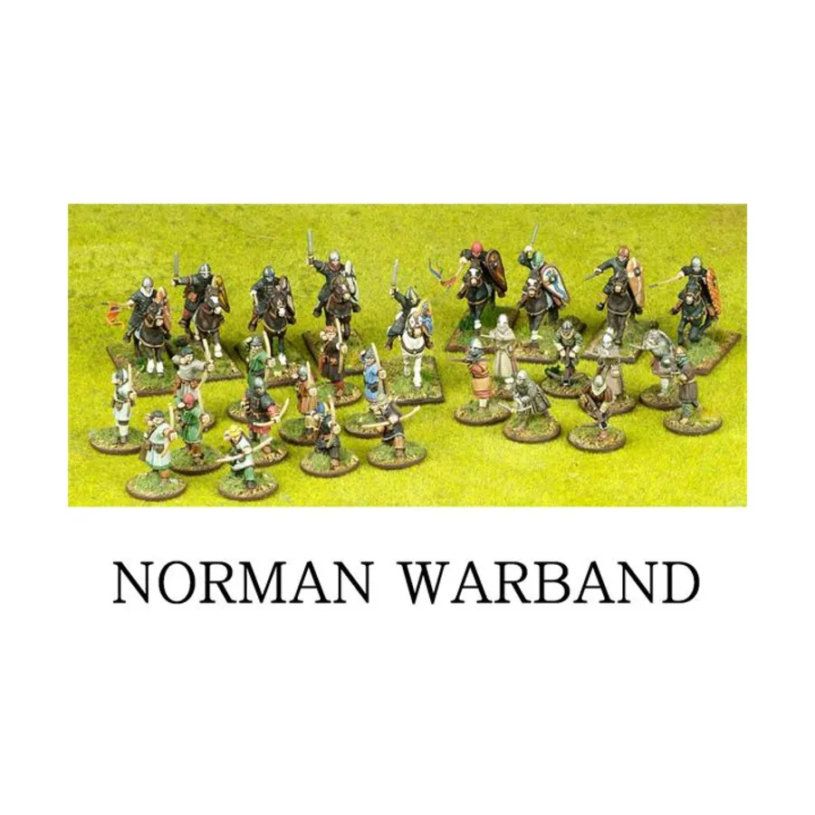 Нормандский отряд (4 очка), Saga Miniatures - Warbands (28mm) 
Нормандский отряд (4 очка), Saga Miniatures - Warbands (28mm)