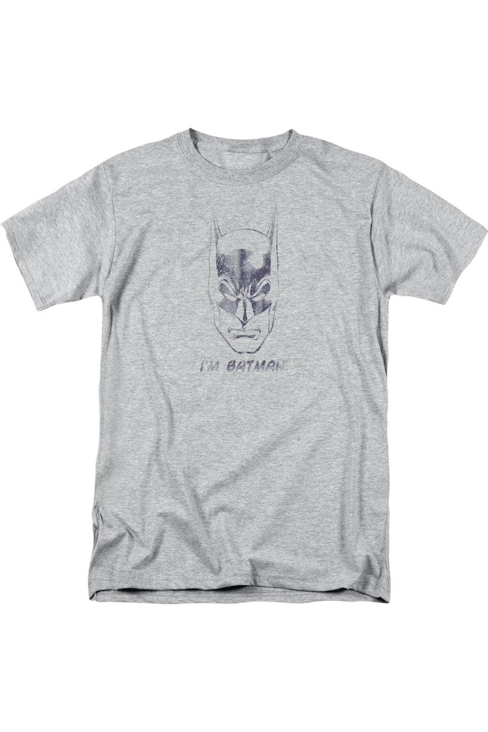 Футболка с коротким рукавом для взрослых Batman Im Batman Gildan, цвет athletic heather
Футболка с коротким рукавом для взрослых Batman Im Batman Gildan, цвет athletic heather