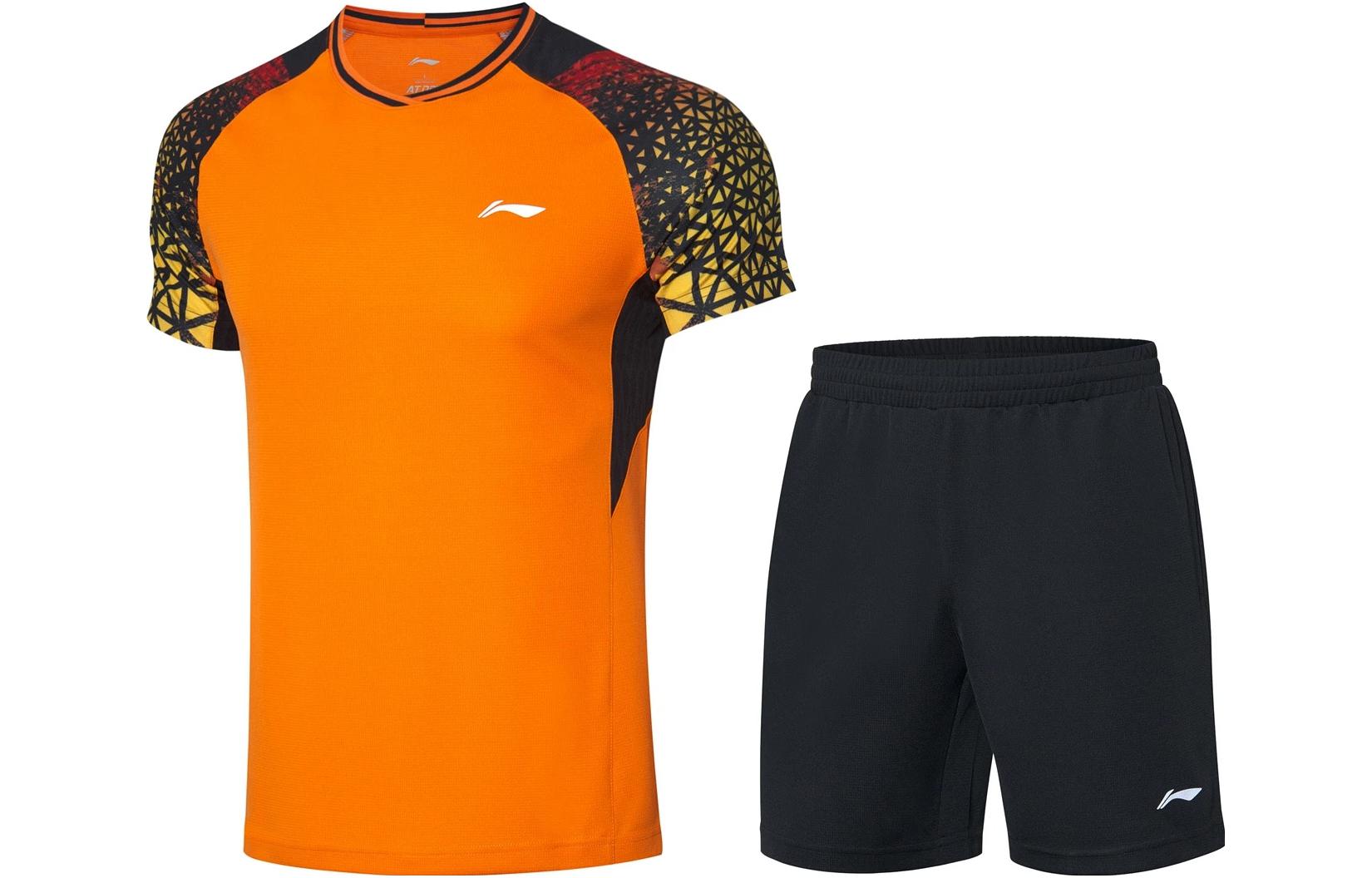 LINING Серия Badminton комплект майки для бадминтона мужской Orange
LINING Серия Badminton комплект майки для бадминтона мужской Orange