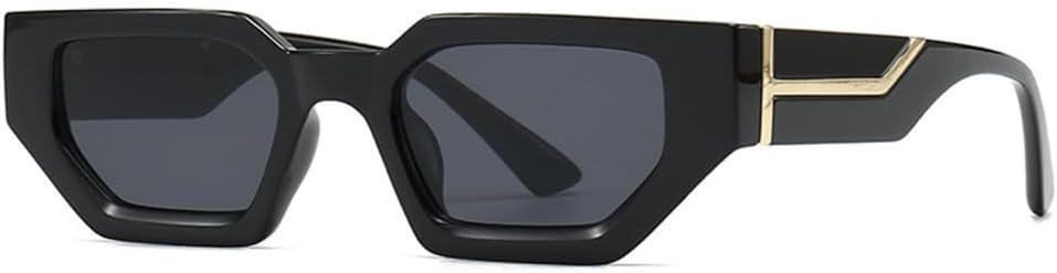 Винтажные солнцезащитные очки неправильной формы для женщин и мужчин, солнцезащитные очки для женщин в маленькой оправе, защита от ультрафиолета UV400 HDUBFY, Black Black
Винтажные солнцезащитные очки неправильной формы для женщин и мужчин, солнцезащитные очки для женщин в маленькой оправе, защита от ультрафиолета UV400 HDUBFY, Black Black