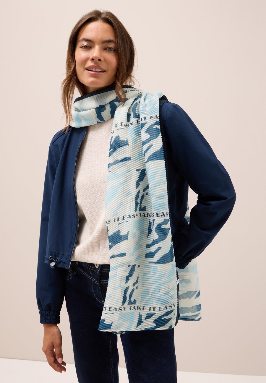 Шарф Cecil Scarf, Blau/Dark Blue
Шарф Cecil Scarf, Blau/Dark Blue
