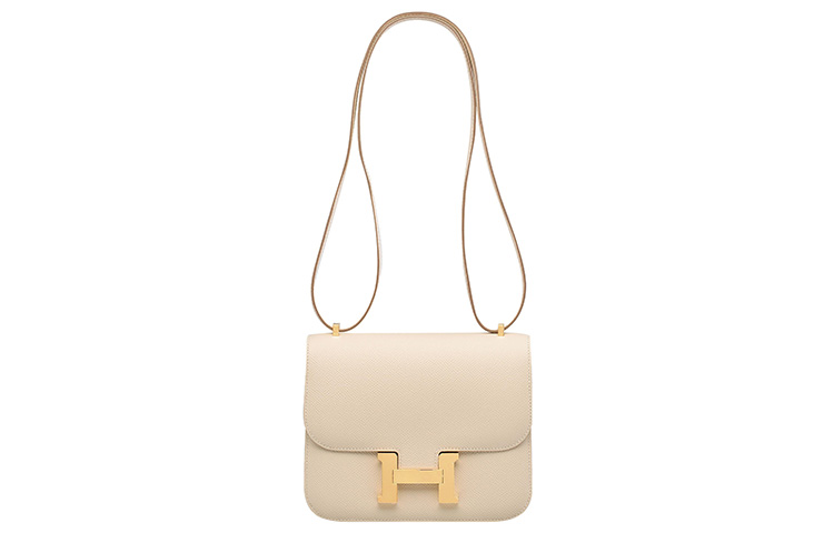 Сумка через плечо Constance Epsom Leather, мини кроссбоди женская 10 Craie Milkshake White HERMES, K Stamp
Сумка через плечо Constance Epsom Leather, мини кроссбоди женская 10 Craie Milkshake White HERMES, K Stamp