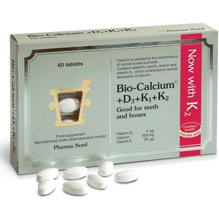 Био Кальций D3 K 60 таблеток, Pharma Nord
Био Кальций D3 K 60 таблеток, Pharma Nord