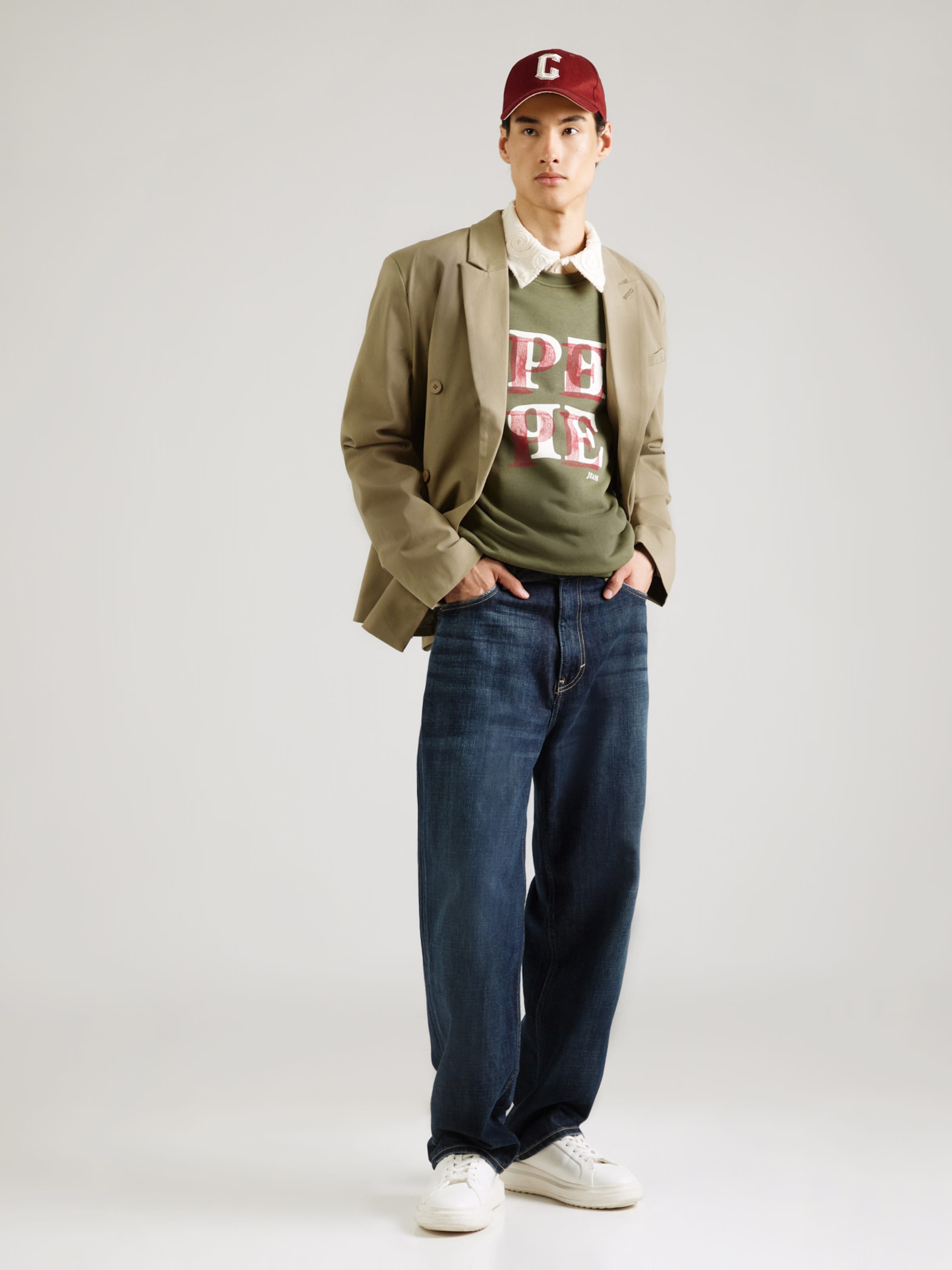 Pepe Jeans Свитшот в оливковом цвете, Зеленый, Pepe Jeans Свитшот в оливковом цвете
Pepe Jeans Свитшот в оливковом цвете, Зеленый, Pepe Jeans Свитшот в оливковом цвете