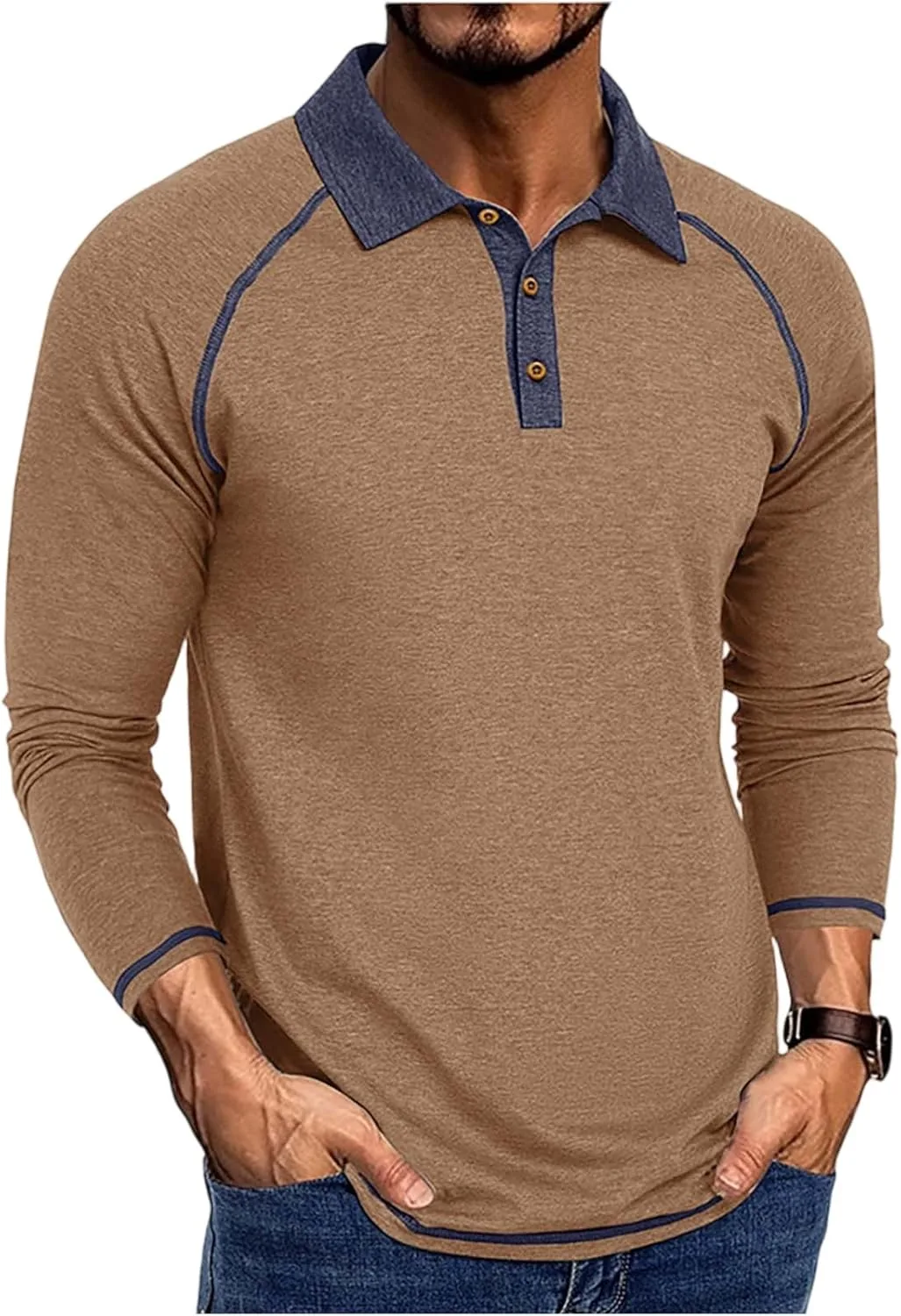 Мужская поло с длинным рукавом, деловой кэжуал, M-3XL Ymosrh
Мужская поло с длинным рукавом, деловой кэжуал, M-3XL Ymosrh