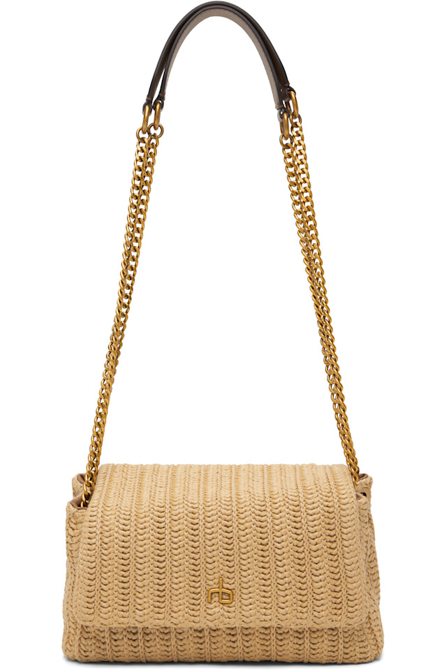 Rag & Bone Бежевая маленькая соломенная сумка-челси с клапаном
Rag & Bone Бежевая маленькая соломенная сумка-челси с клапаном