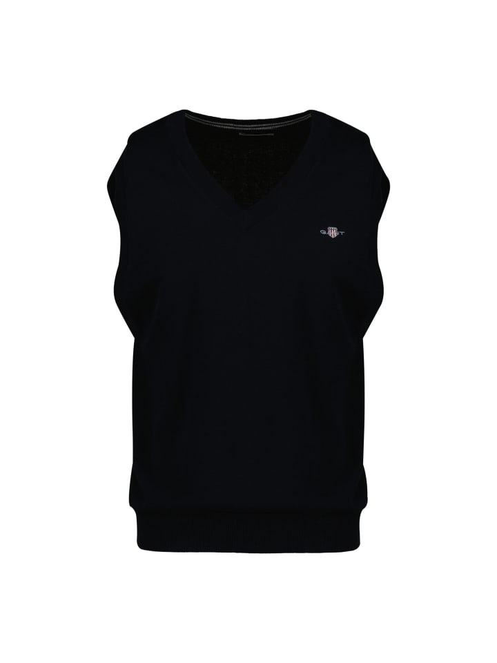 Синий вязаный свитер Gant
Синий вязаный свитер Gant