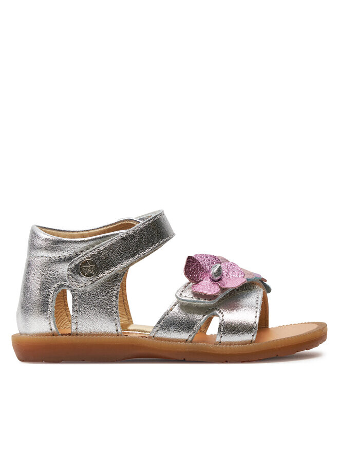 Сандалии Dacia Naturino, серебро 
Сандалии Dacia Naturino, серебро