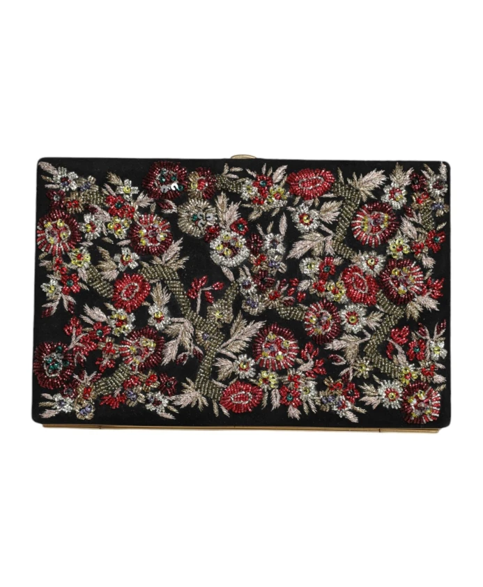 Клатч в золотой оправе с цветочным принтом Dolce & Gabbana, мультиколор
Клатч в золотой оправе с цветочным принтом Dolce & Gabbana, мультиколор