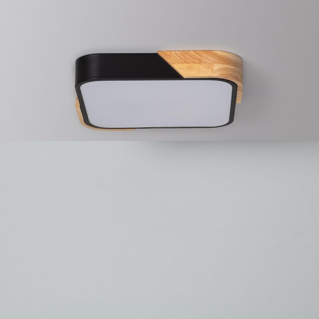 Светодиодный потолочный светильник 18Вт Square Wood 325x325 мм CCT Selectable Semi-Dari Черный LEDKIA
Светодиодный потолочный светильник 18Вт Square Wood 325x325 мм CCT Selectable Semi-Dari Черный LEDKIA