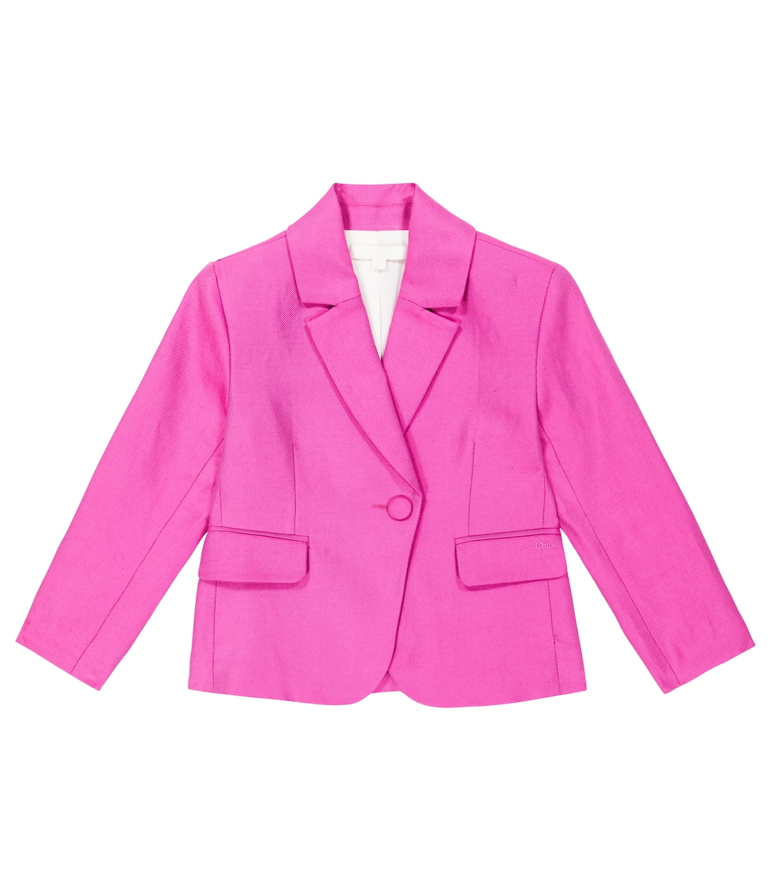 Пиджак из льна и хлопка Chloé Kids, розовый
Пиджак из льна и хлопка Chloé Kids, розовый