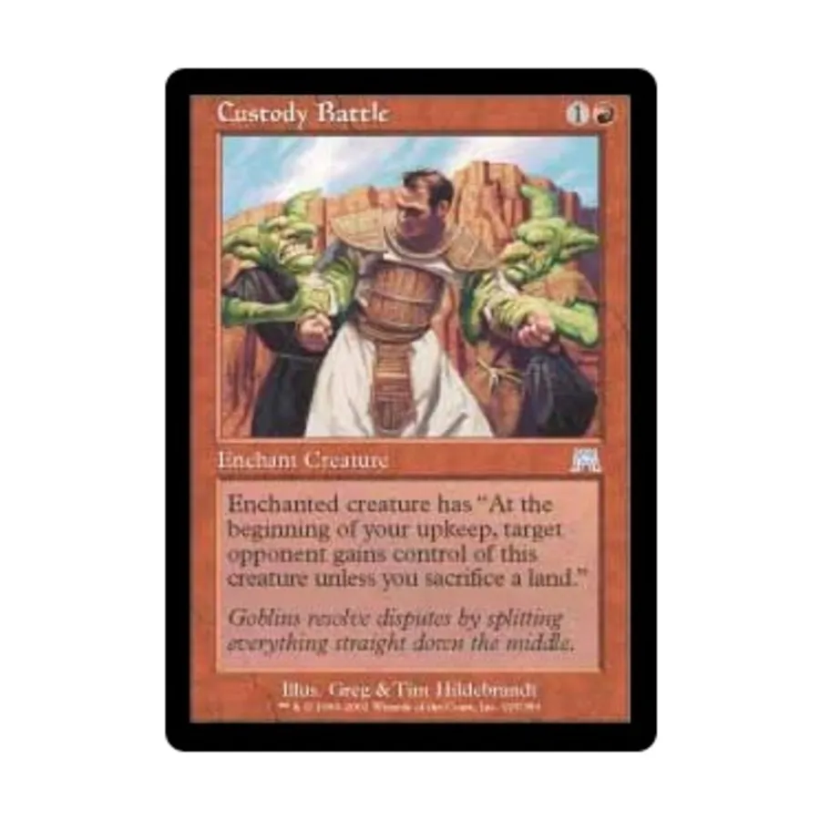 CCG Битва за опеку (U), MTG - Onslaught
CCG Битва за опеку (U), MTG - Onslaught