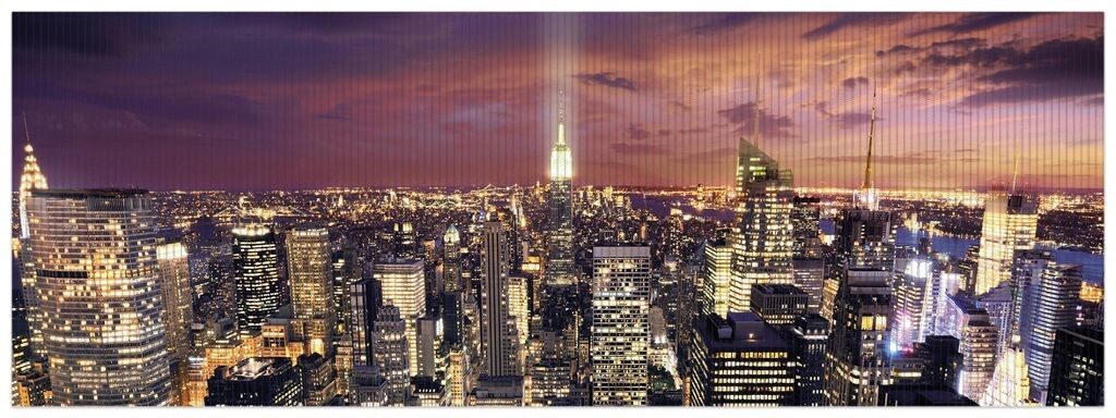 Коврик для душа Wallario, нескользящий коврик, коврик для ванной, коврик для двери Нью-Йорк ночью - панорамный вид на город, размер ок. 180 х 65 см, черный 
Коврик для душа Wallario, нескользящий коврик, коврик для ванной, коврик для двери Нью-Йорк ночью - панорамный вид на город, размер ок. 180 х 65 см, черный