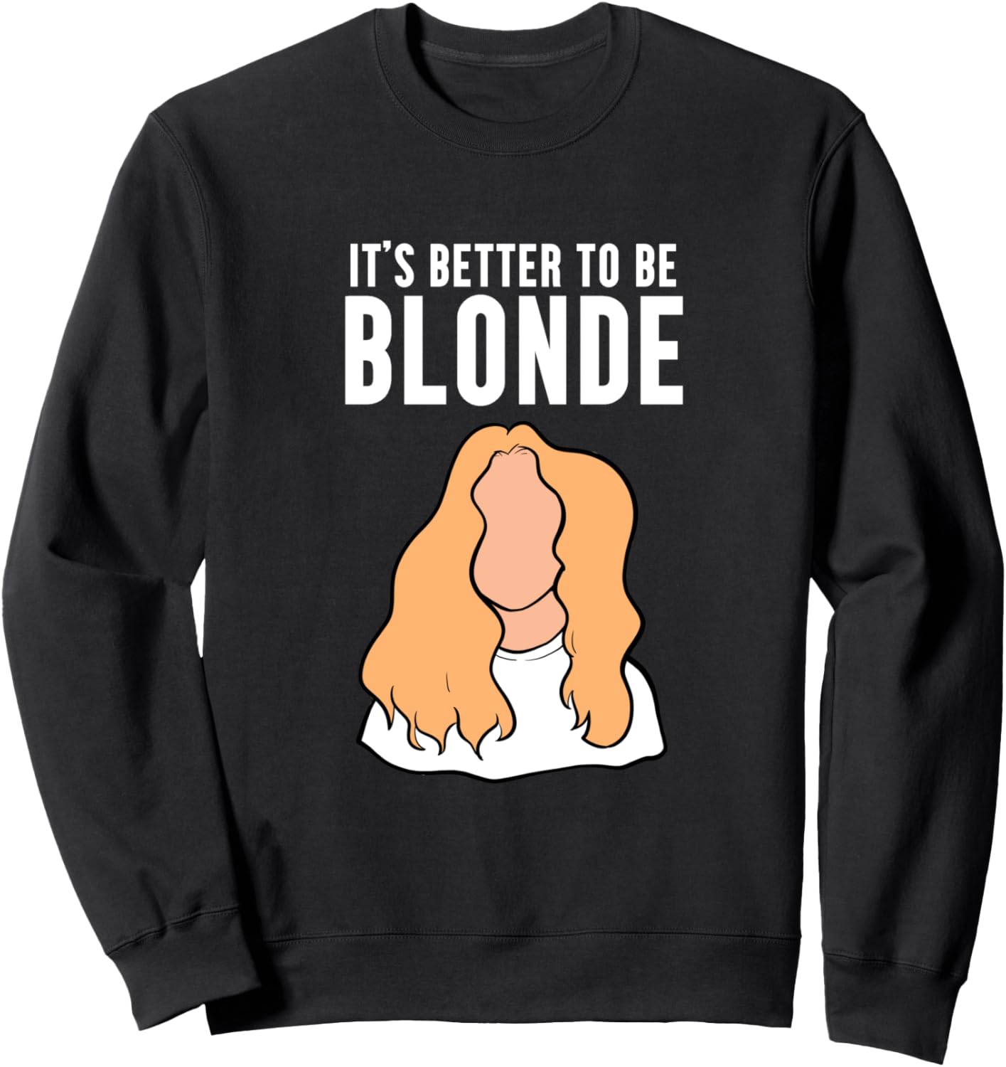 Толстовка, Доверься лучшей блондинке в толстовке Better Blonde Is A Trendy Outfit, черный
Толстовка, Доверься лучшей блондинке в толстовке Better Blonde Is A Trendy Outfit, черный