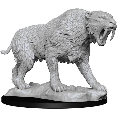 Миниатюра WizKids/NECA WizKids Deep Cuts Unpainted Minis: W14 Saber-Toothed Tiger
Миниатюра WizKids/NECA WizKids Deep Cuts Unpainted Minis: W14 Saber-Toothed Tiger