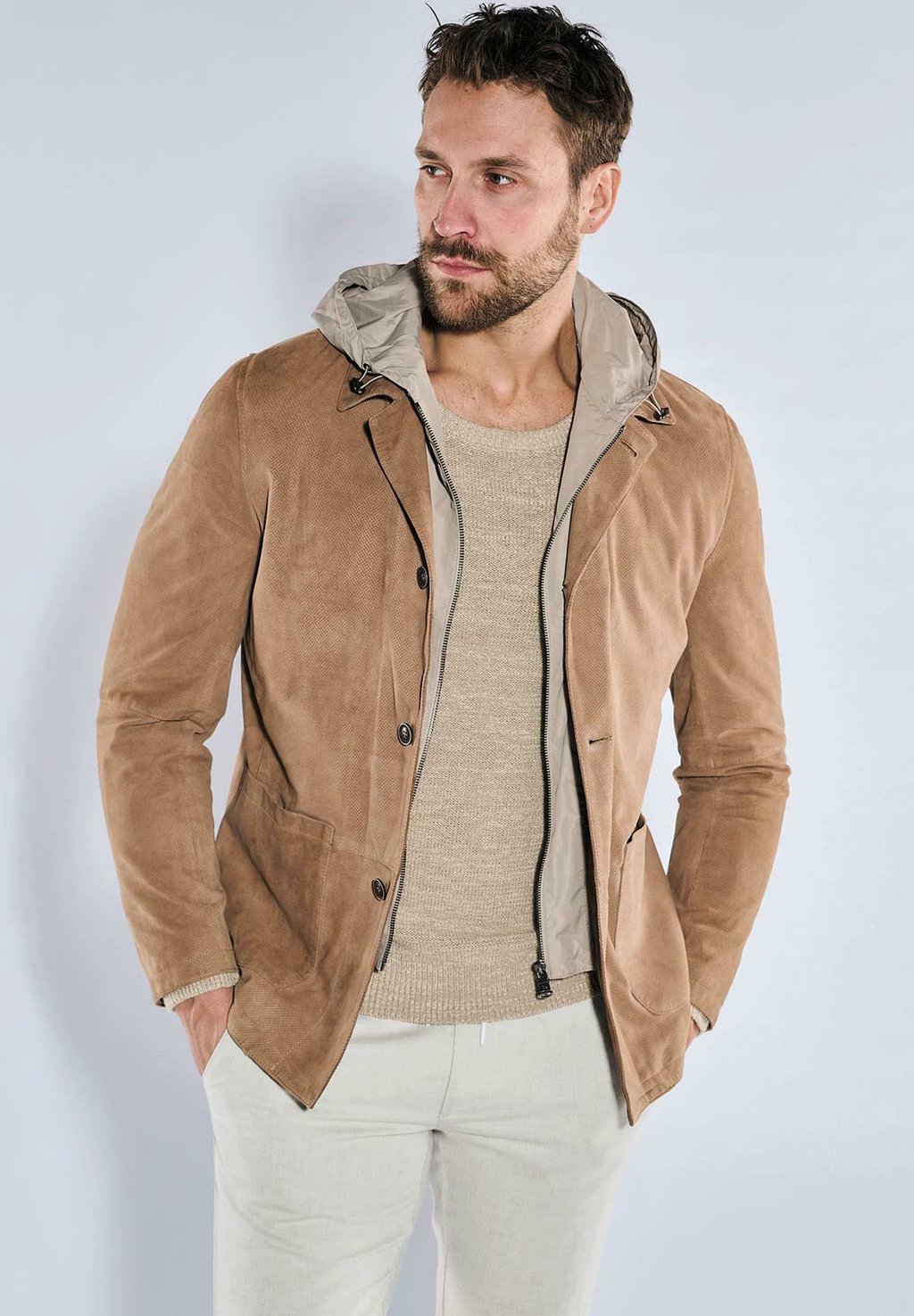 Кожаная куртка MIT INLET Emilio Adani, светло-коричневый
Кожаная куртка MIT INLET Emilio Adani, светло-коричневый