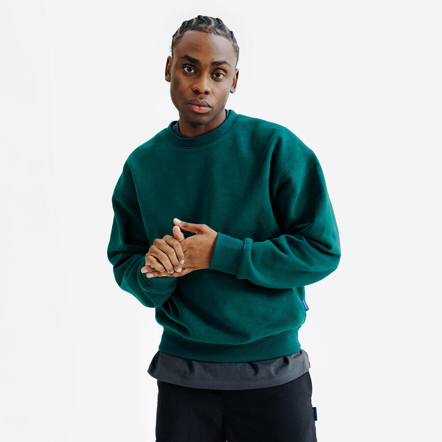 DECATHLON Мужская толстовка с круглым вырезом - Elementals green
DECATHLON Мужская толстовка с круглым вырезом - Elementals green