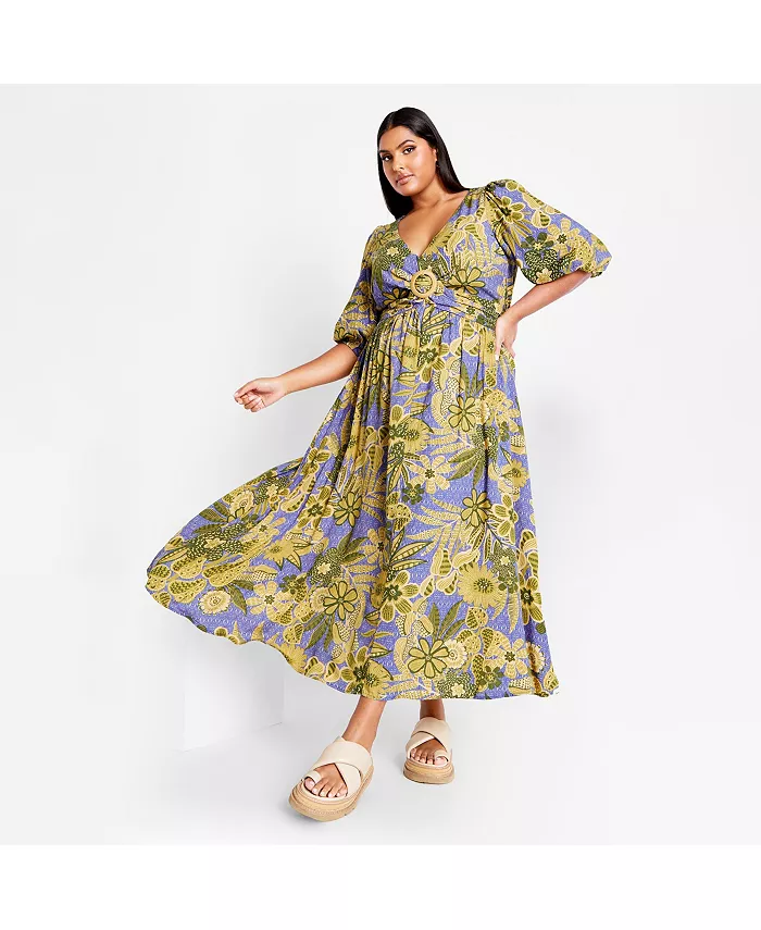 Платье макси с принтом Daydream больших размеров CITY CHIC, фиолетовый
Платье макси с принтом Daydream больших размеров CITY CHIC, фиолетовый