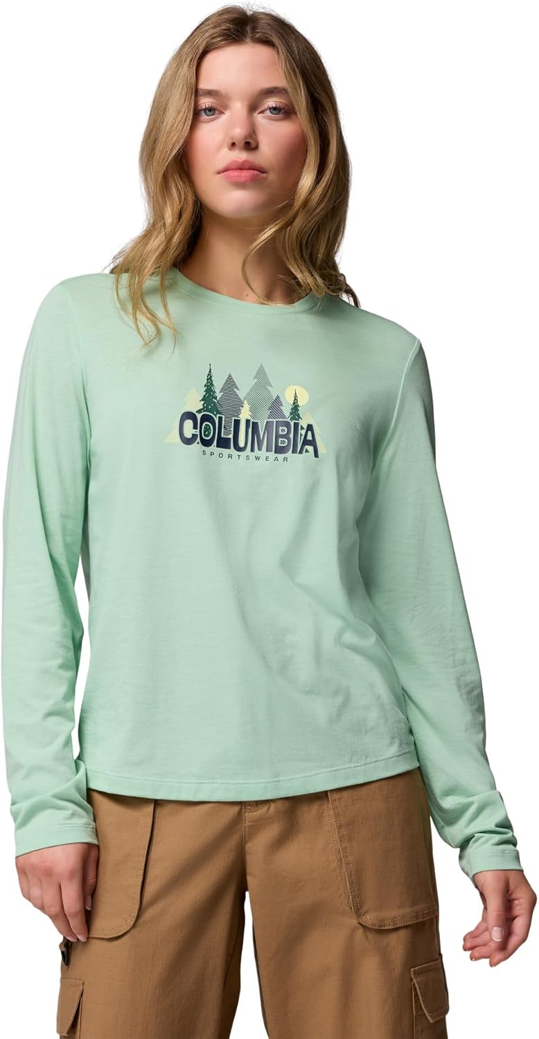 Женская футболка Columbia Ruby Springs с длинным рукавом и принтом, New Mint/Colorful Treescape, Зеленый, Женская футболка Columbia Ruby Springs с длинным рукавом и принтом, New Mint/Colorful Treescape
Женская футболка Columbia Ruby Springs с длинным рукавом и принтом, New Mint/Colorful Treescape, Зеленый, Женская футболка Columbia Ruby Springs с длинным рукавом и принтом, New Mint/Colorful Treescape