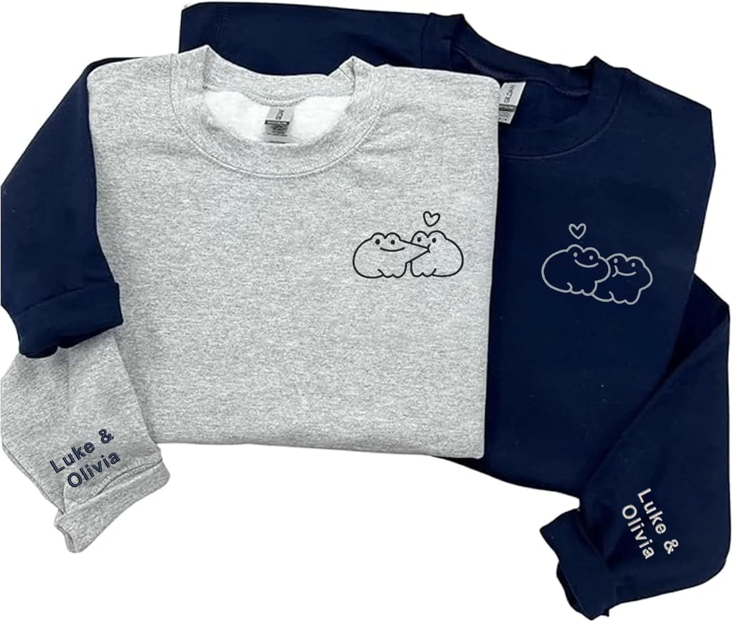 Свитшот Noni с вышивкой римскими цифрами для пары
Свитшот Noni с вышивкой римскими цифрами для пары