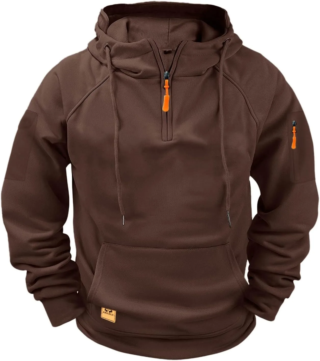 Толстовка с капюшоном для мужчин, карго, с карманом-молнией и длинными рукавами NATHGAM
Толстовка с капюшоном для мужчин, карго, с карманом-молнией и длинными рукавами NATHGAM