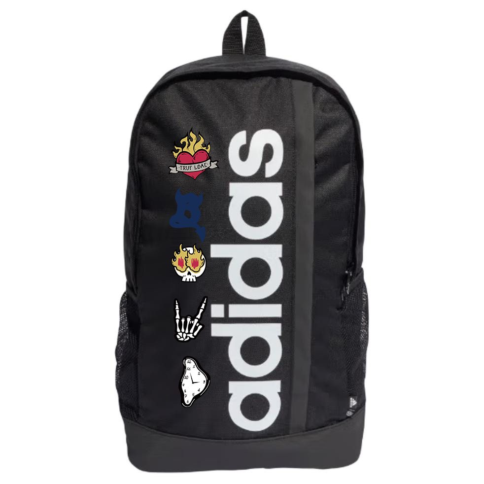 Adidas Тканевый рюкзак с белой печатью унисекс черный
Adidas Тканевый рюкзак с белой печатью унисекс черный