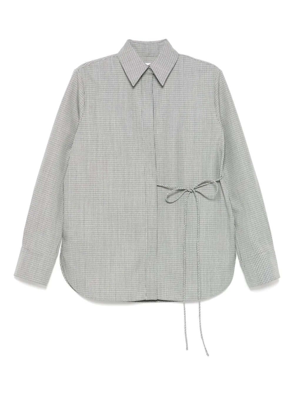 Шерстяная рубашка в клетку JIL SANDER, серый
Шерстяная рубашка в клетку JIL SANDER, серый