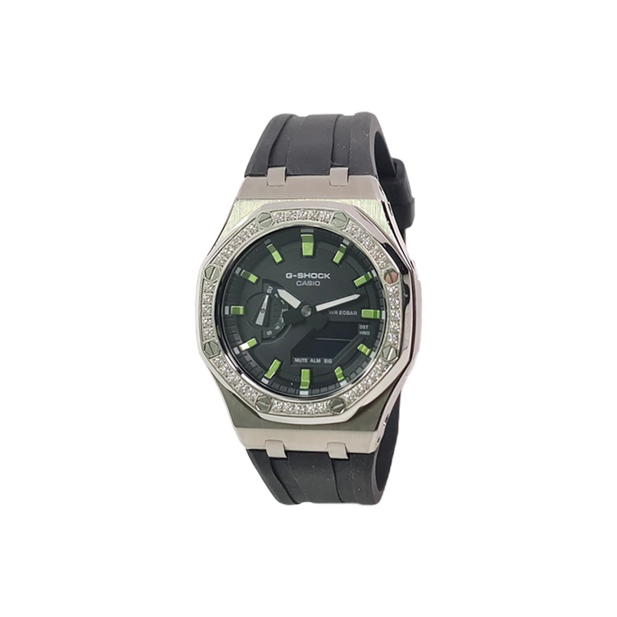 Часы Casio G-Shock Analog-Digital 2100 Series, арт. GA-2100SKE-7A, черный/серебро
Часы Casio G-Shock Analog-Digital 2100 Series, арт. GA-2100SKE-7A, черный/серебро