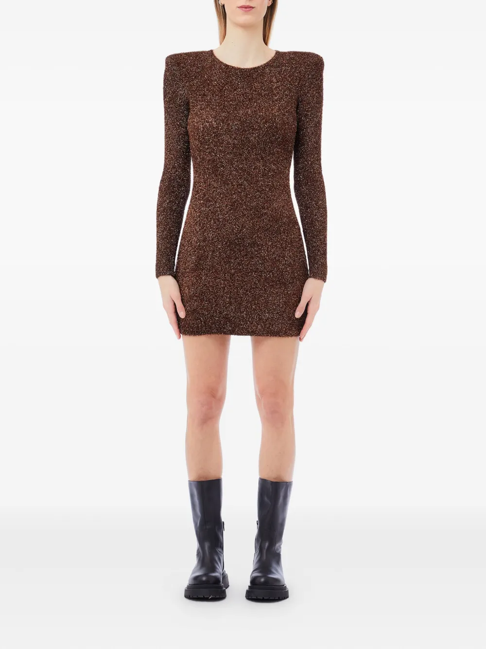 Мини-платье с открытой спиной Liu Jo, коричневый
Мини-платье с открытой спиной Liu Jo, коричневый