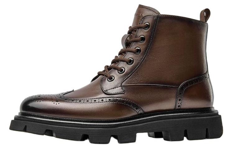 SAINT ANGELO Короткие мужские ботинки Martin 4,5 см, коричневые
SAINT ANGELO Короткие мужские ботинки Martin 4,5 см, коричневые